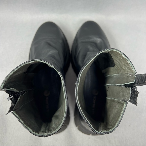 ALL BLACK Lester Lugg Leather Bootie Women's Boot, Women’s Size US 9.5/EU 40 - Picture 12 of 13